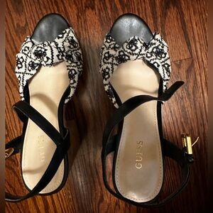 Guess platforms - size 7. Excellent condition worn twice.